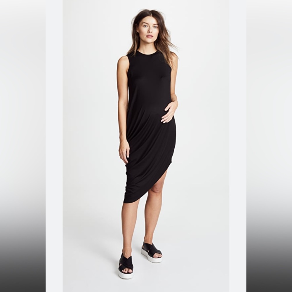 Hatch Highline Dress, black, size 0